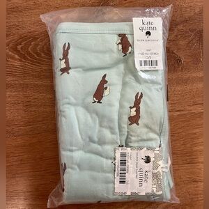Kate Quinn Double Layer Blanket - Rabbit Print
